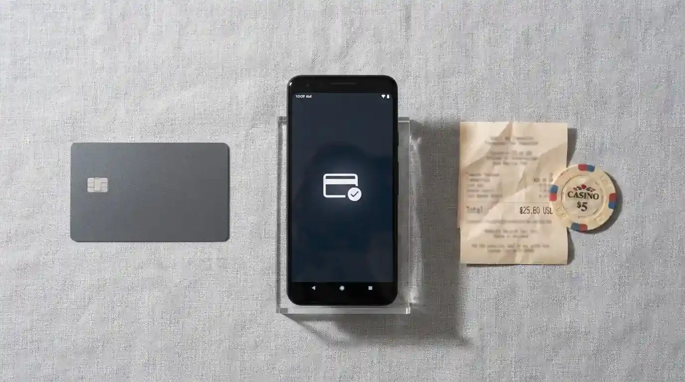 Přehled platebních metod — karta, mobilní telefon s aplikací banky, e-peněženka na displeji — seřazených podle rychlosti